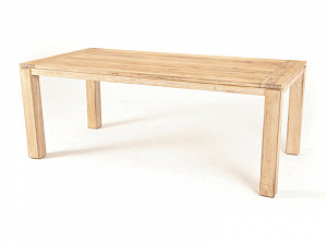 "Витория" деревянный стол из натурального тика, 200х100см